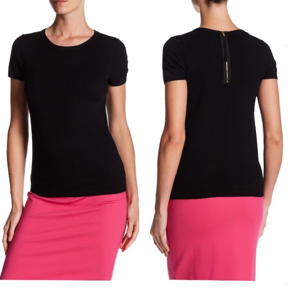 Philosophy Short Sleeve Knit Top
